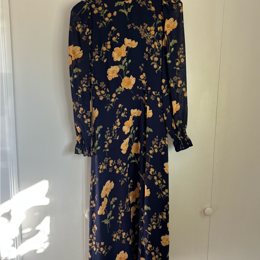 Floral Long Sleeve reformation dress